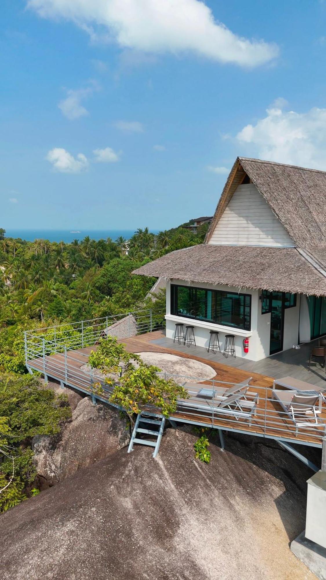 Villa On The Rock - 360 Bay View Thong Sala Exterior photo